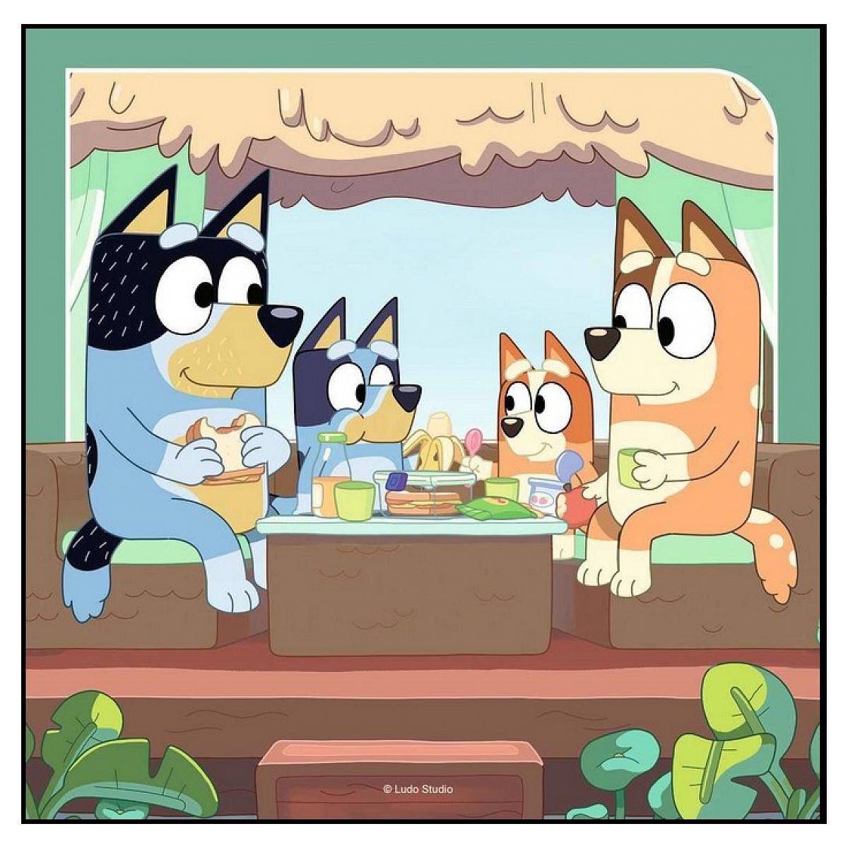 RAVENSBURGER Puzzle Les aventures de Bluey - 3x49 pcs