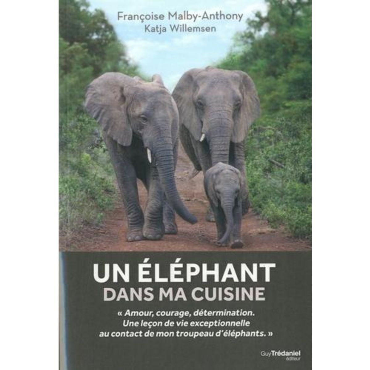 UN ELEPHANT DANS MA CUISINE. CE QUE MON TROUPEU D'ELEPHANTS M'A APPRIS SUR L'AMOUR, LE COURAGE ET LA DETERMINATION, Malby-Anthony Françoise