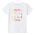 NAME IT T-shirt Blanc Fille Name It Jeanette. Coloris disponibles : Blanc