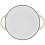 Voir la diapositive 2 : TEFAL Faitout Fonte Faitout 25cm Beige