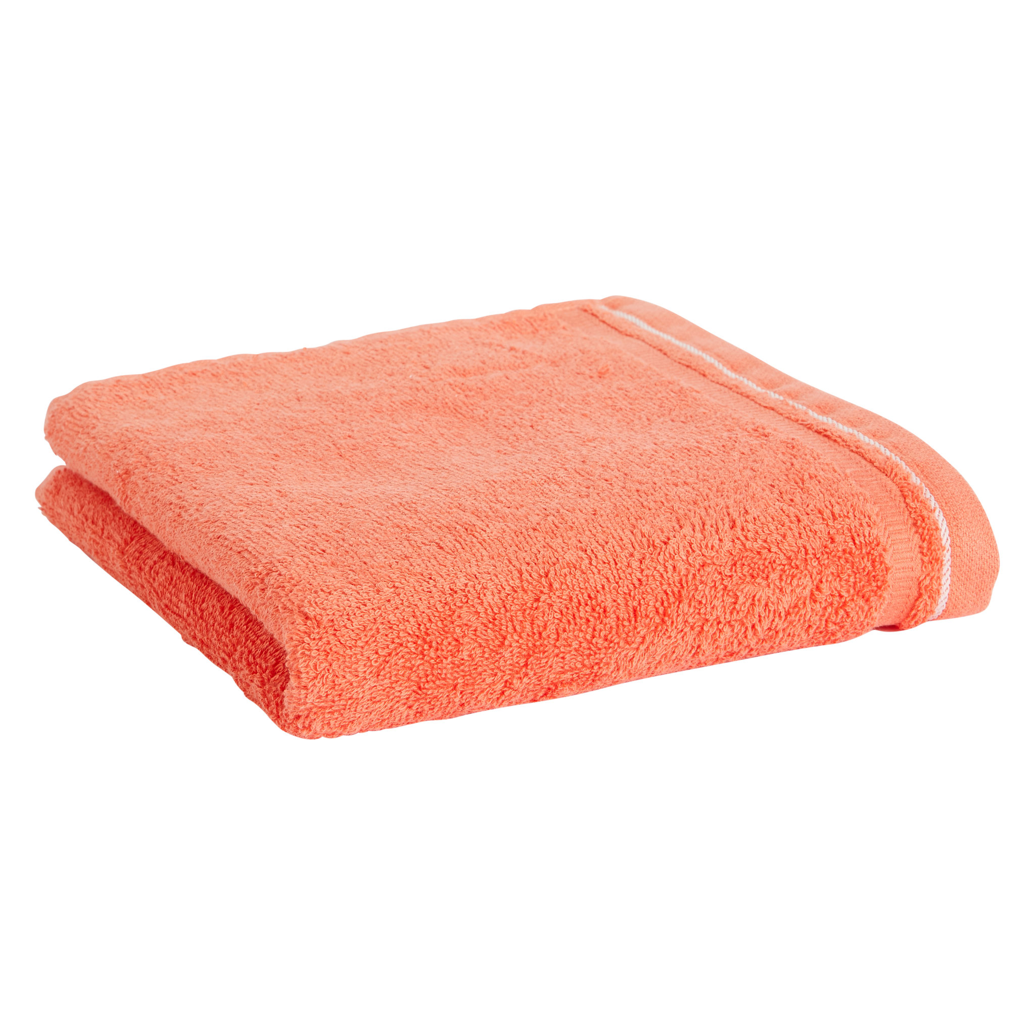 Voir la diapositive 1 : ACTUEL Serviette de toilette unie en coton  450 g/m²