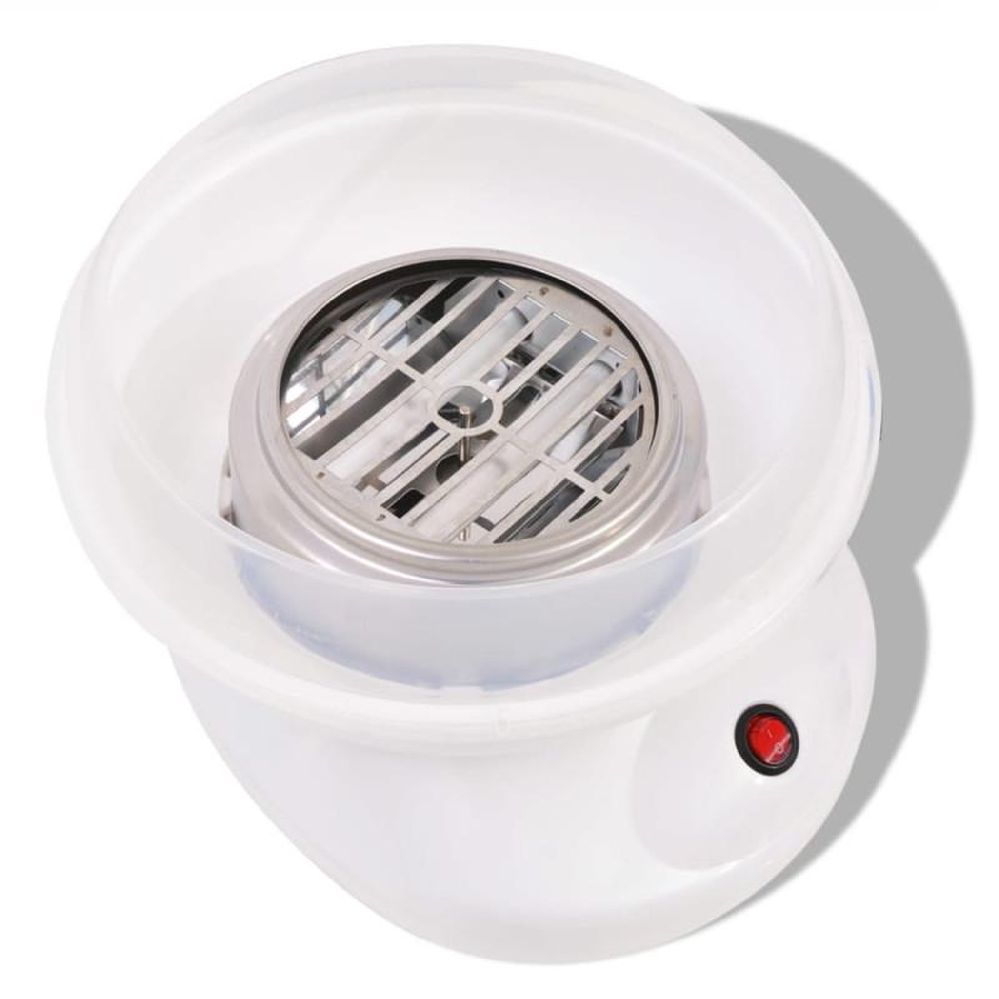Voir la diapositive 3 : VIDAXL Appareil à barbe à papa 480 W Blanc