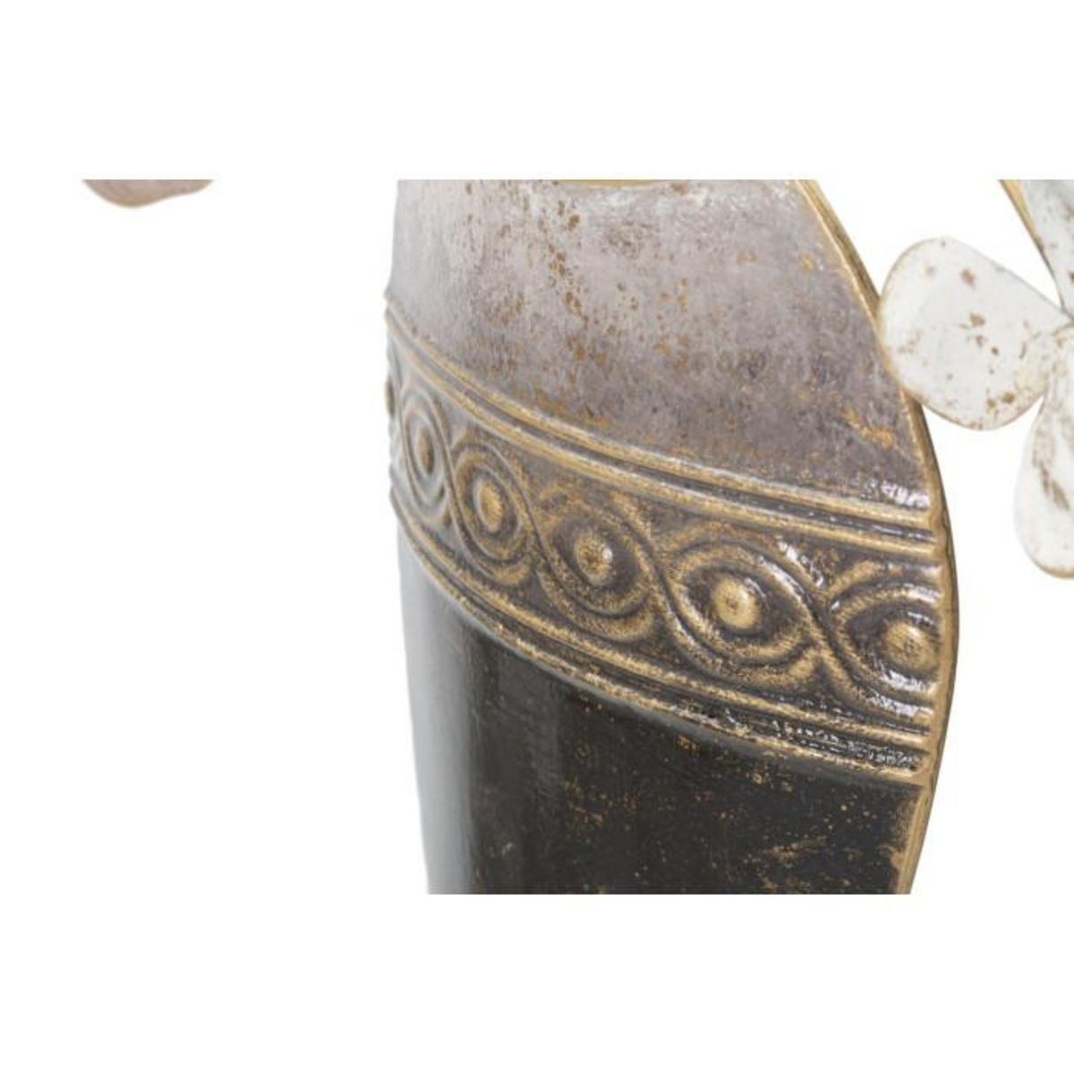 Paris Prix Décoration Murale en Métal  Vase  87cm Multicolore