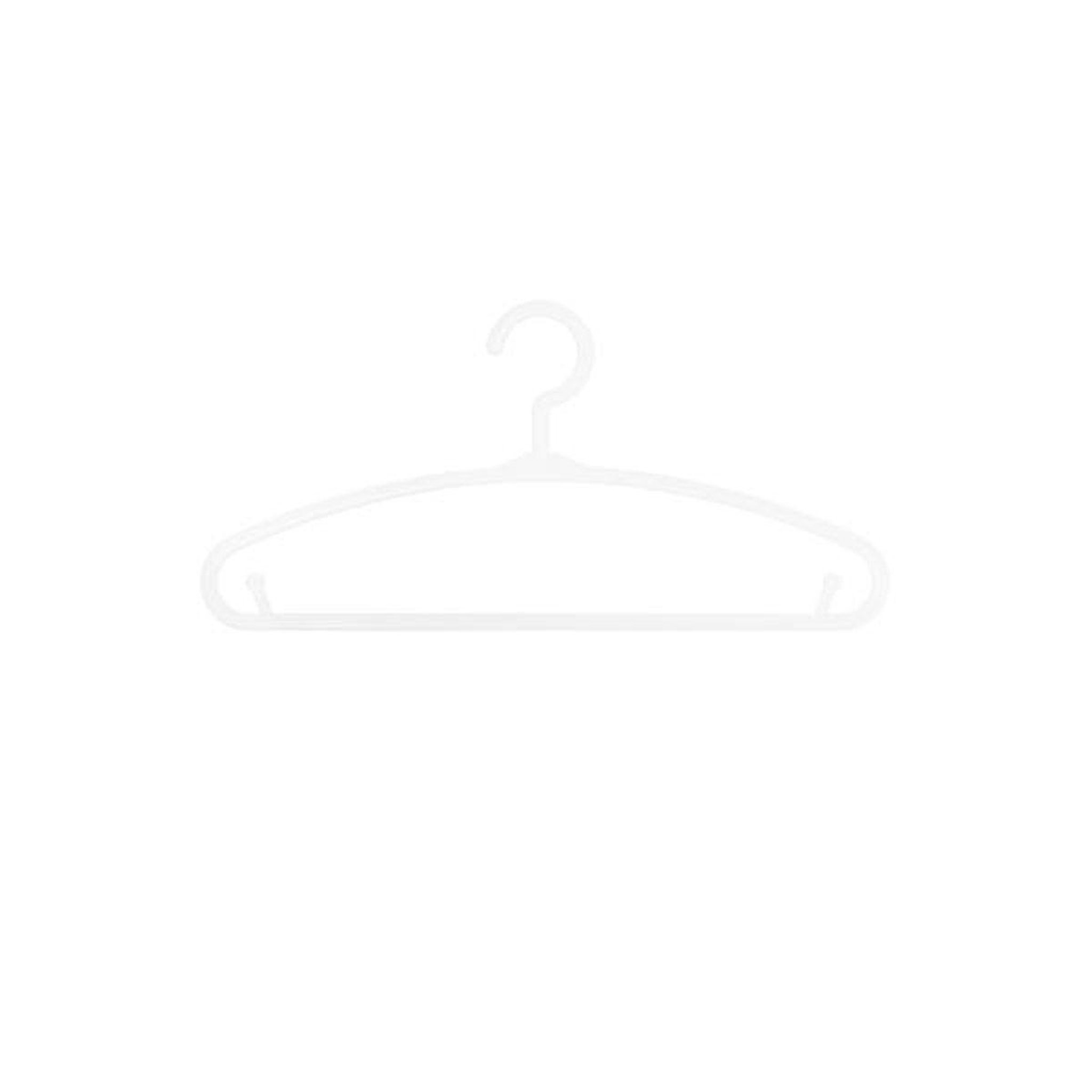 Voir la diapositive 2 : Atmosphera Kids Lot de 6 cintres pour enfant  basique  28cm blanc
