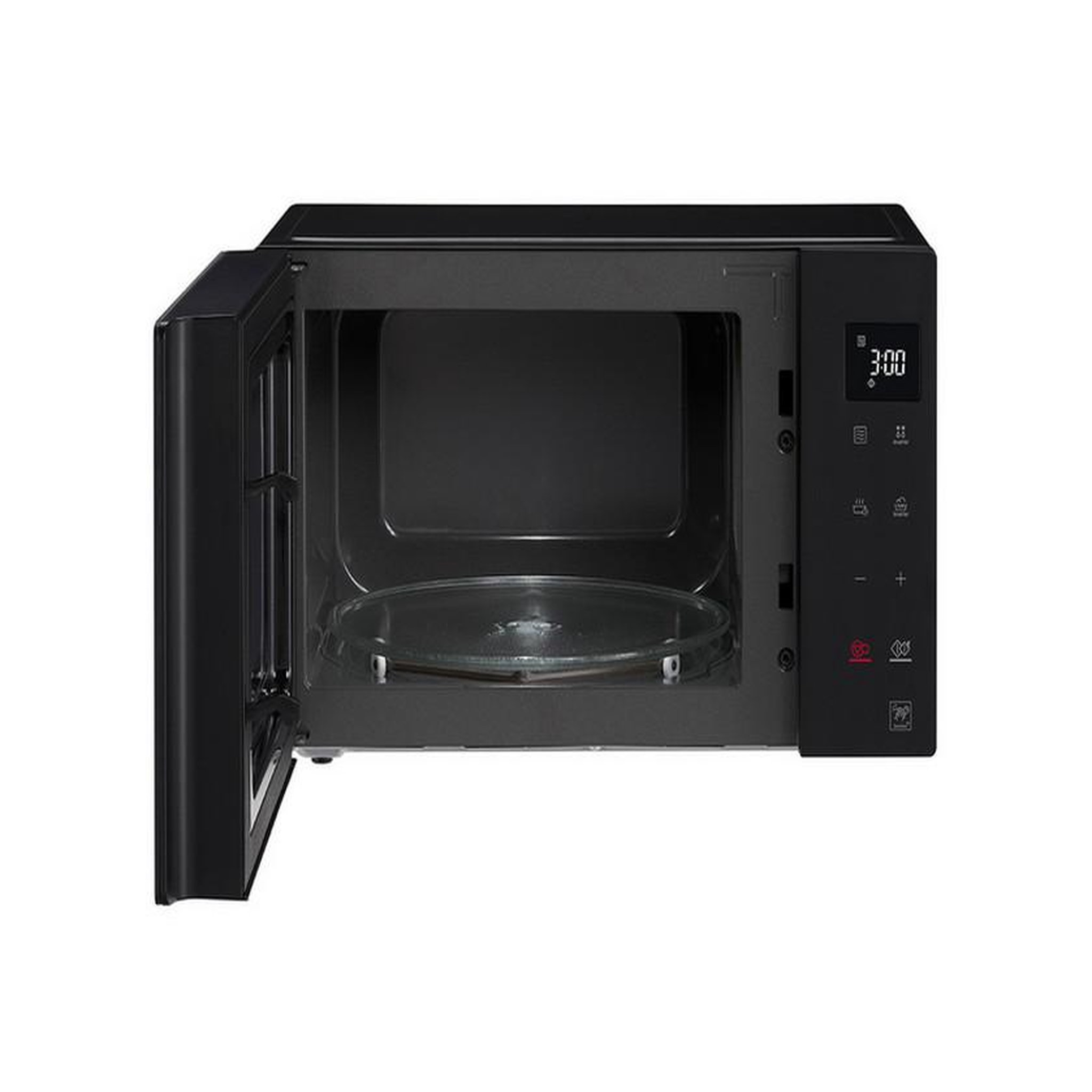 Voir la diapositive 2 : LG Micro-ondes solo 32l 1200w noir - ms3235gib