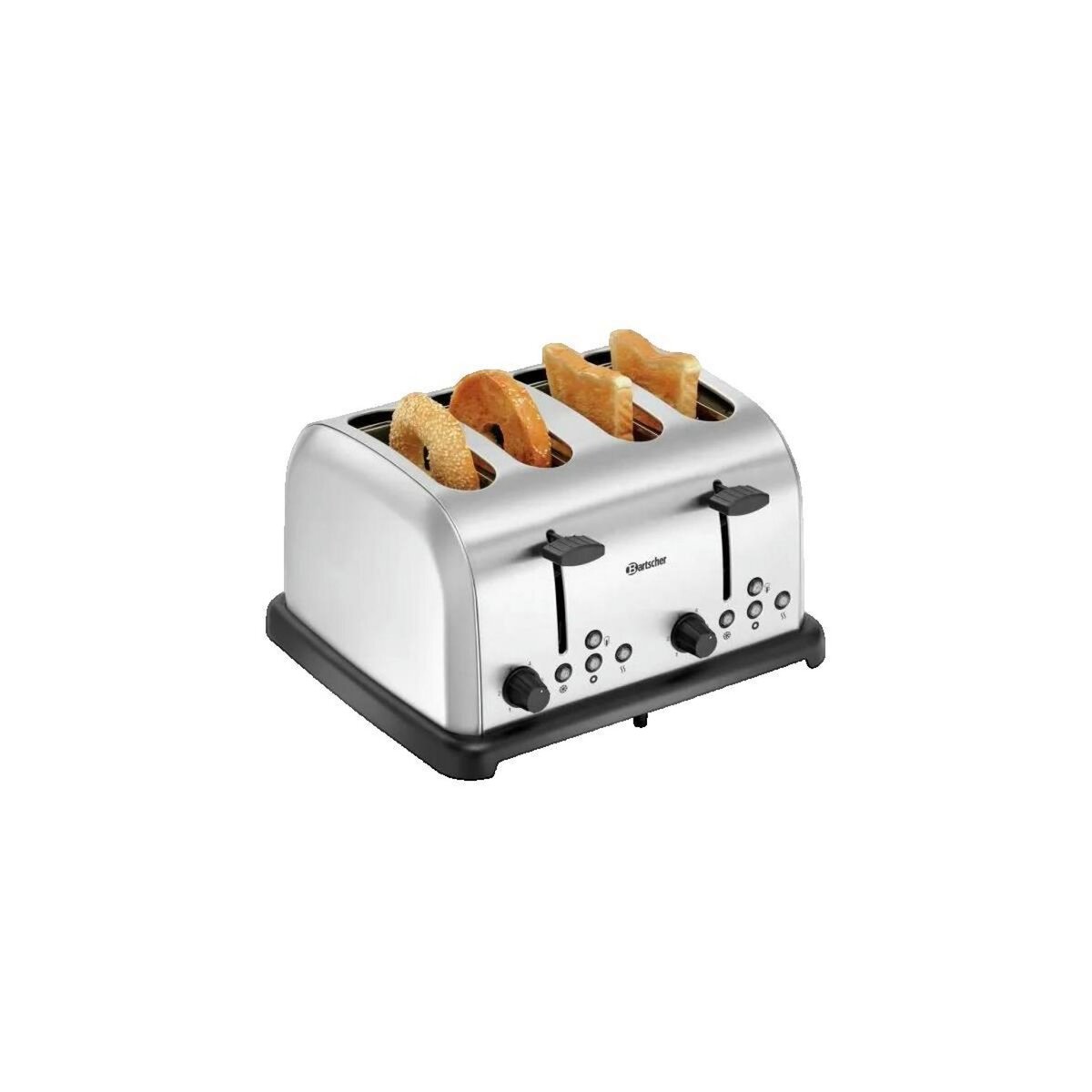 Bartscher Grille pain Bartscher 4 tranches acier inoxydable