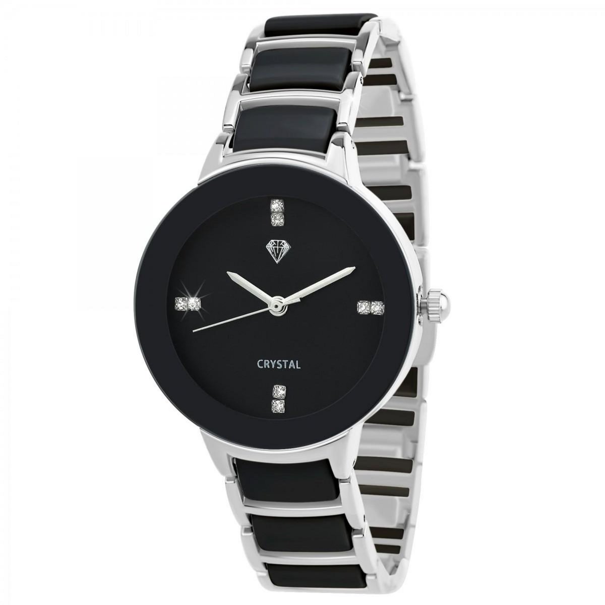 SC CRYSTAL Montre Allegra élégante ornée de Cristaux scintillants par SC Crystal