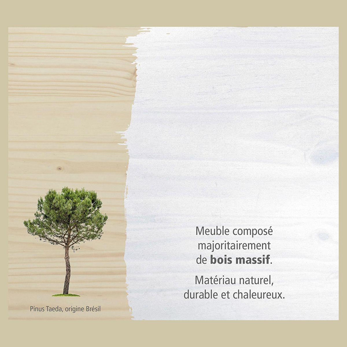 Lit banquette gigogne 90x200 cm ANDREA