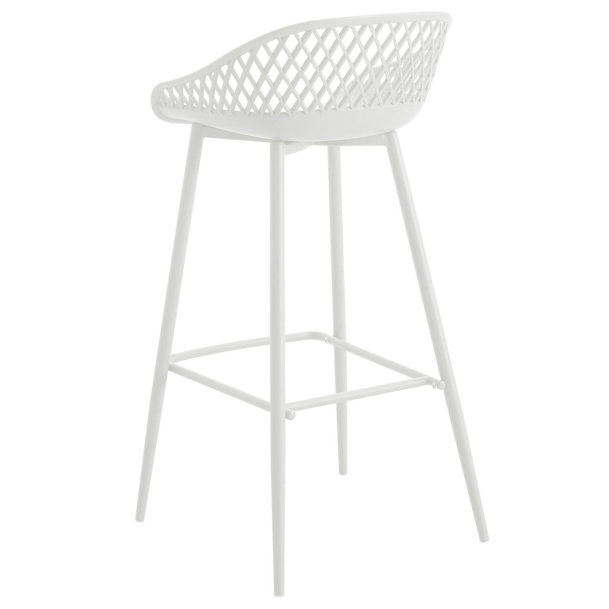 Voir la diapositive 6 : IDIMEX Lot de 2 tabourets de bar IREK, en plastique