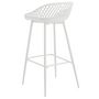 Voir la diapositive 6 : IDIMEX Lot de 2 tabourets de bar IREK, en plastique