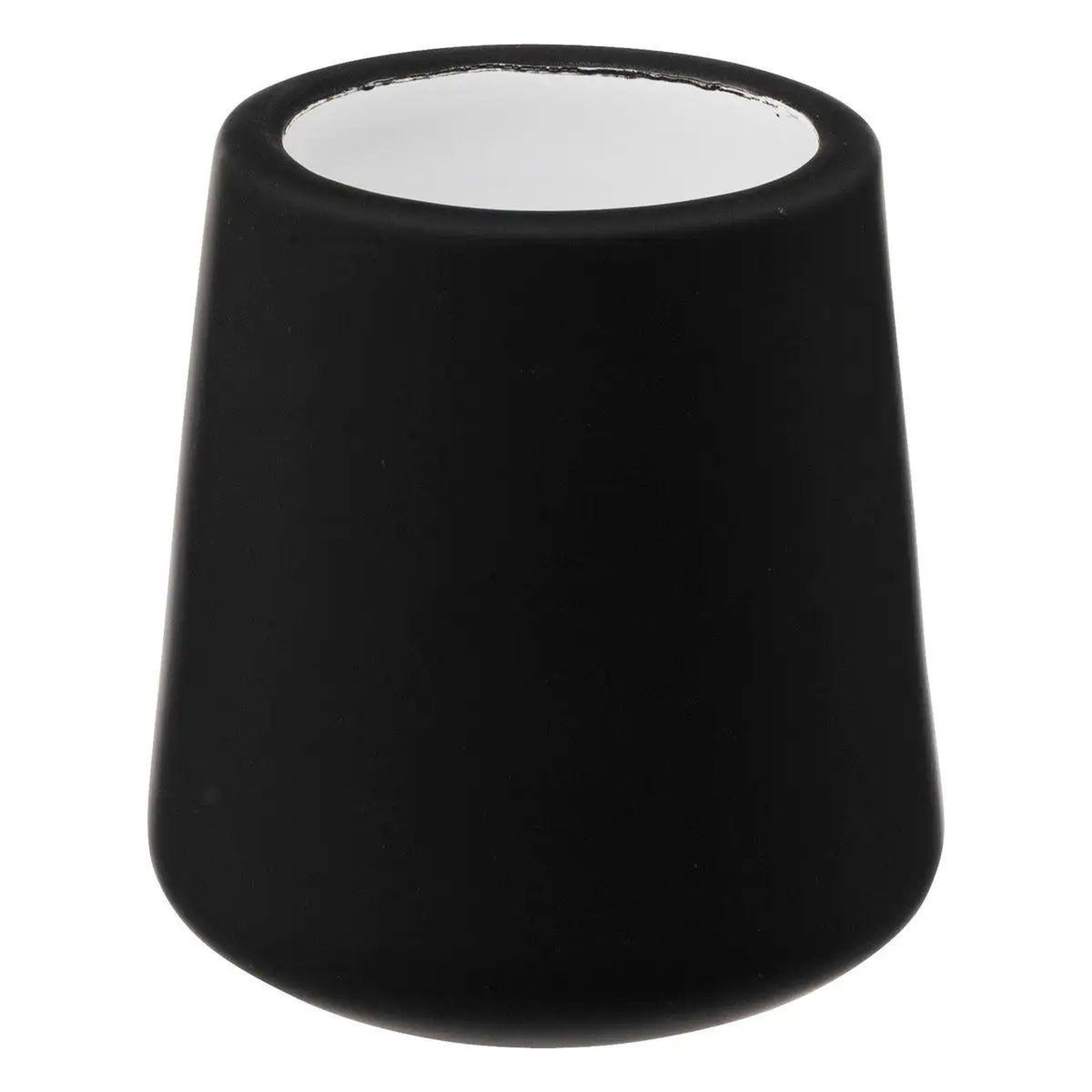 Voir la diapositive 3 : FIVE Brosse wc design  cocon  40cm noir khôl