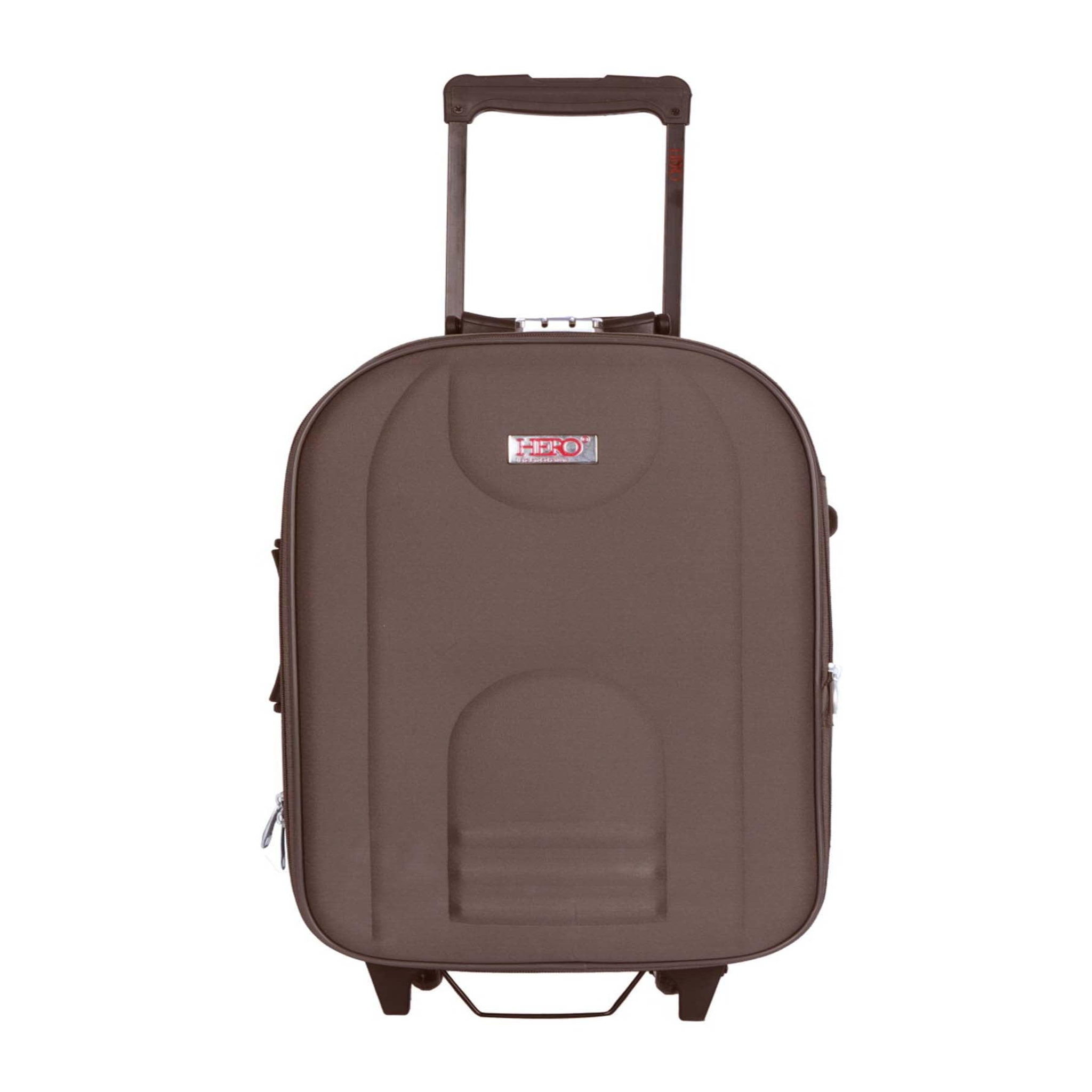 HERO Hero - valise cabine jura 55 cm 4 roues. Coloris disponibles : Noir, Marron