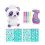 Voir la diapositive 2 : Canal Toys Peluche Airbrush Panda a personnaliser - Peluche spray art avec feutres et pochoirs - OFG 257 - Canal Toys