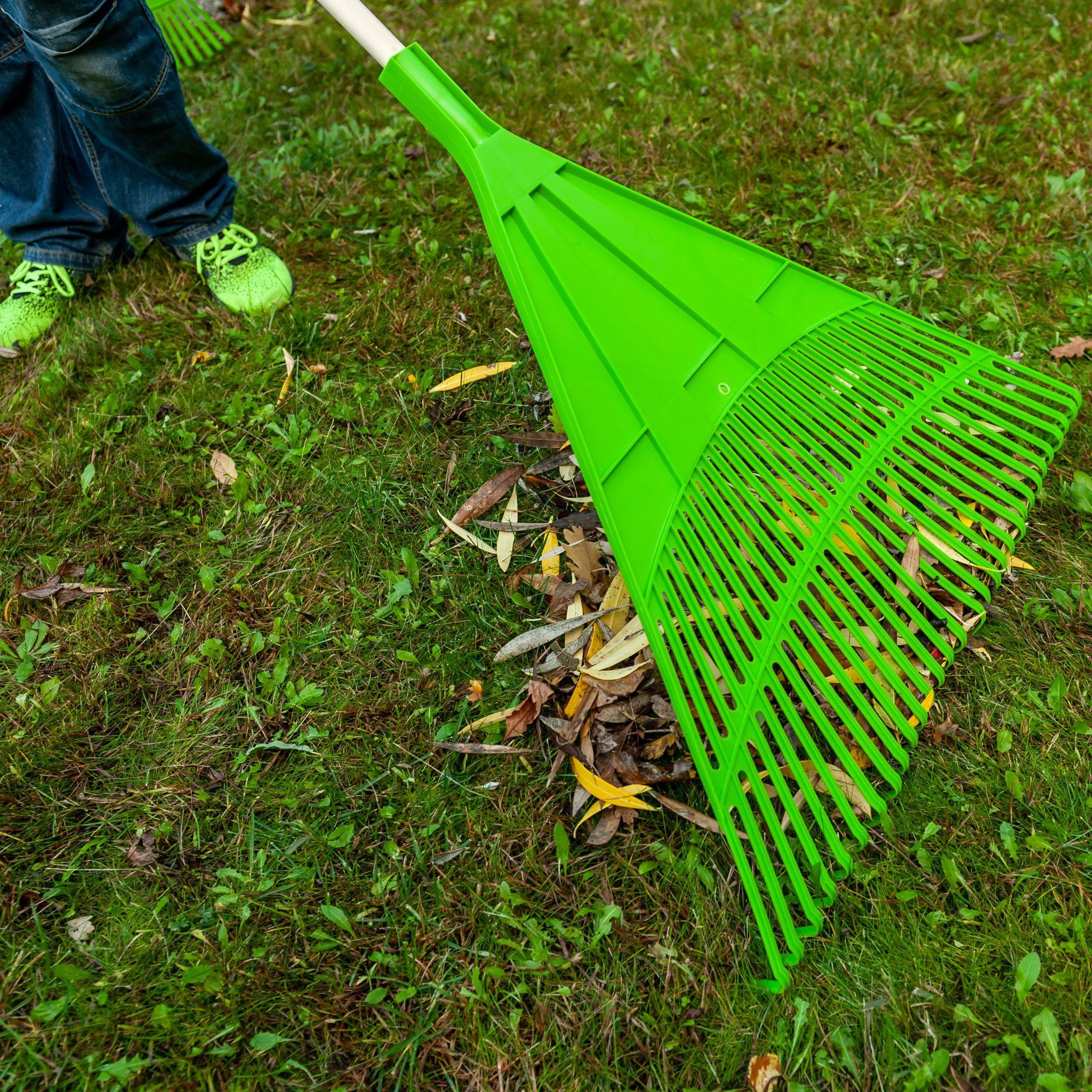 Voir la diapositive 4 : WERKAPRO Balai à feuilles 30 dents werka pro