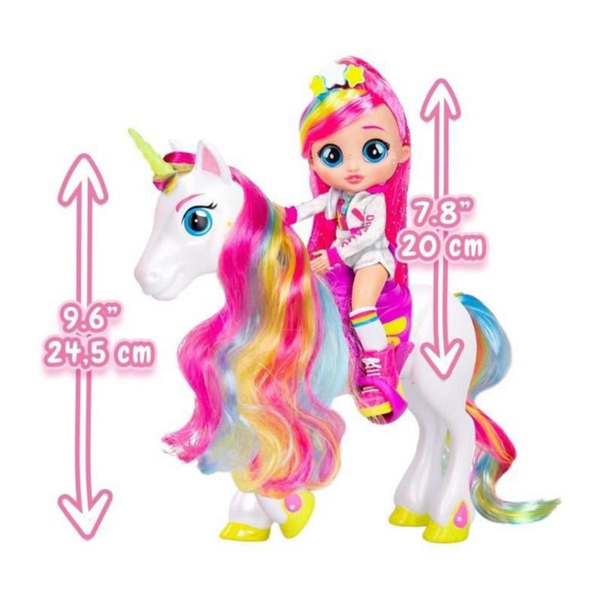 Toi Toys Ensemble poupée tm-toys Dreamy et unicorn interactif
