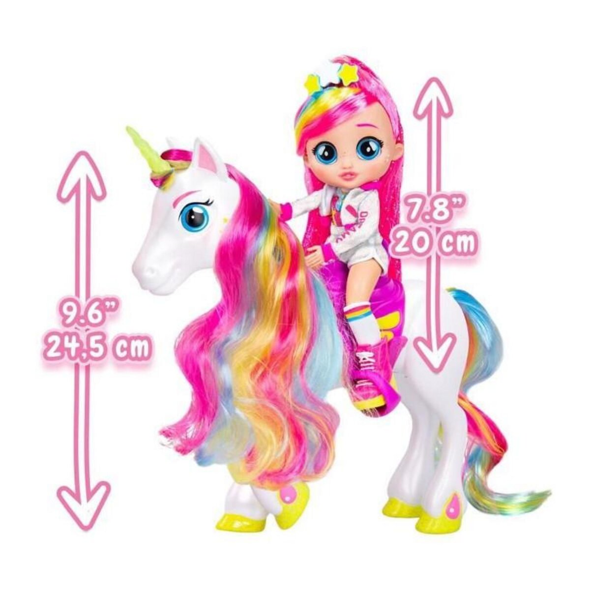 Toi Toys Ensemble poupée tm-toys Dreamy et unicorn interactif