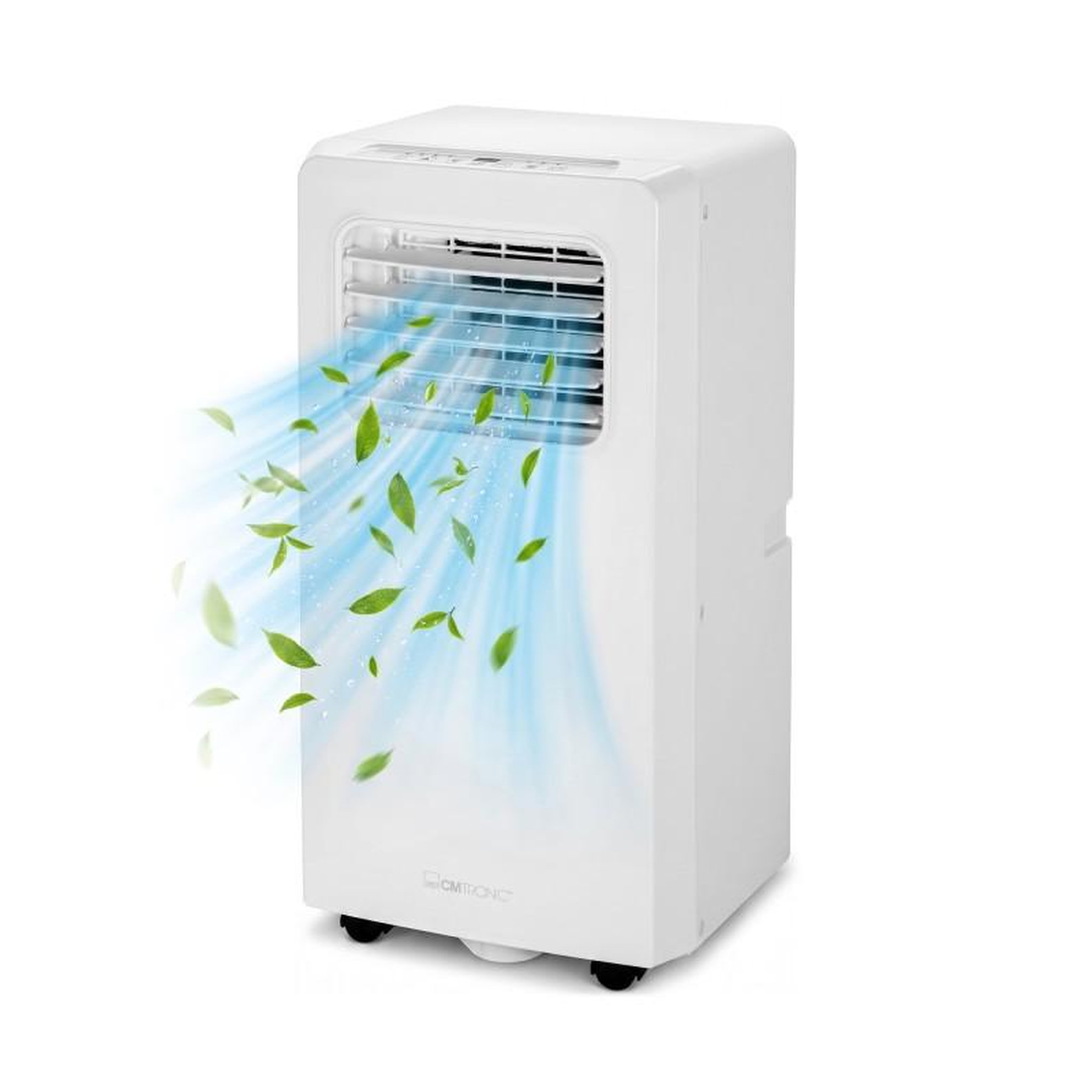 Voir la diapositive 2 : Cl3844 - blanc - climatiseur mobile 7000 btu - classe a - minuterie 24h
