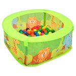 VIDAXL Piscine à balles avec 50 balles pour enfants 75x75x32 cm