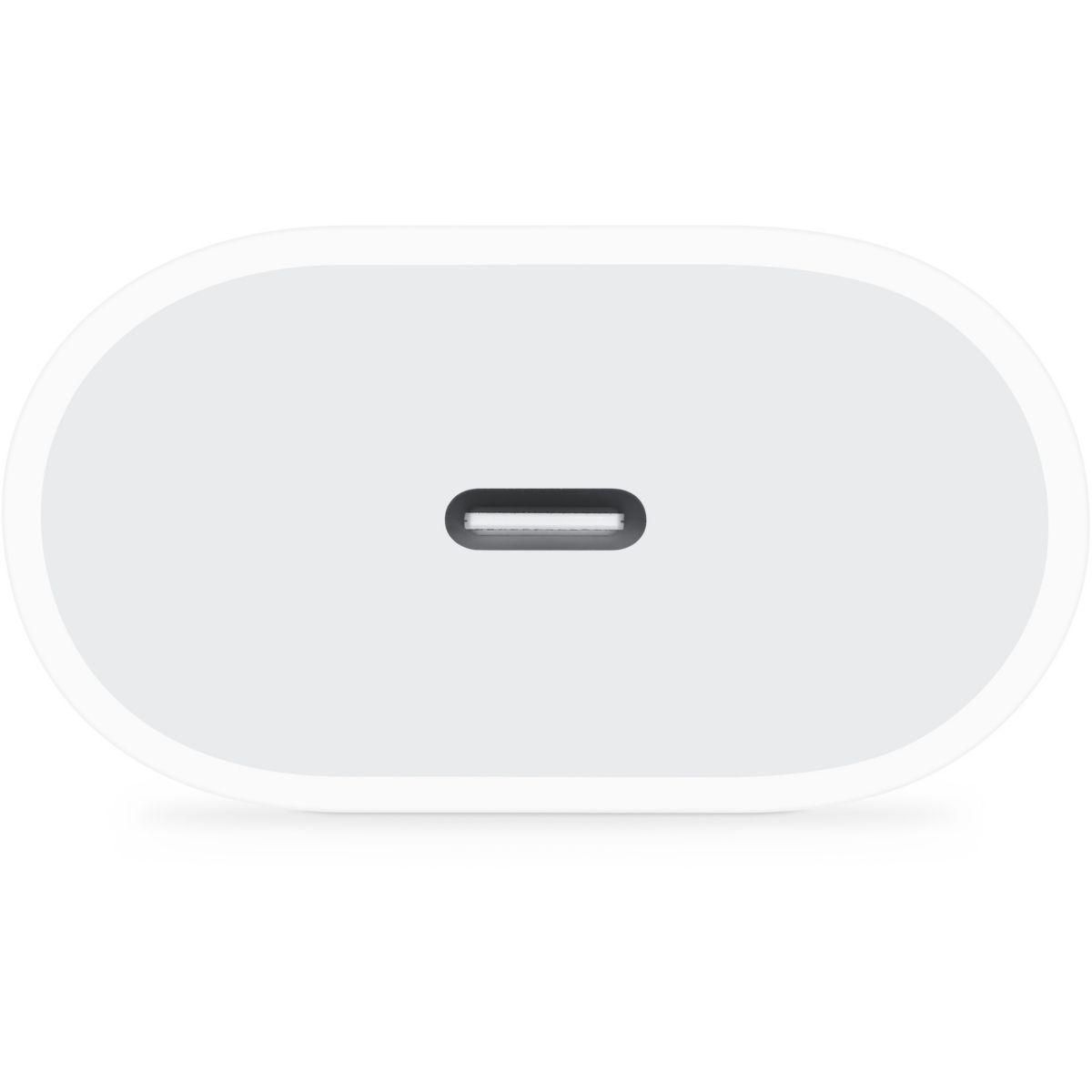 APPLE Chargeur 20W USB-C blanc