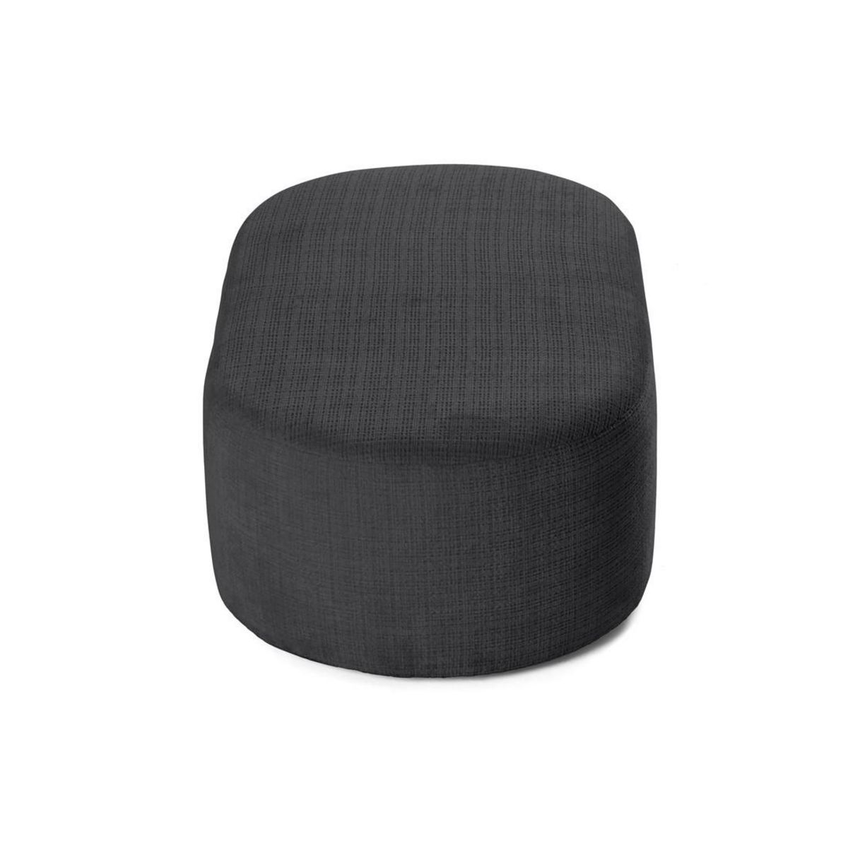 BEST MOBILIER Miro - pouf en velours texturé
