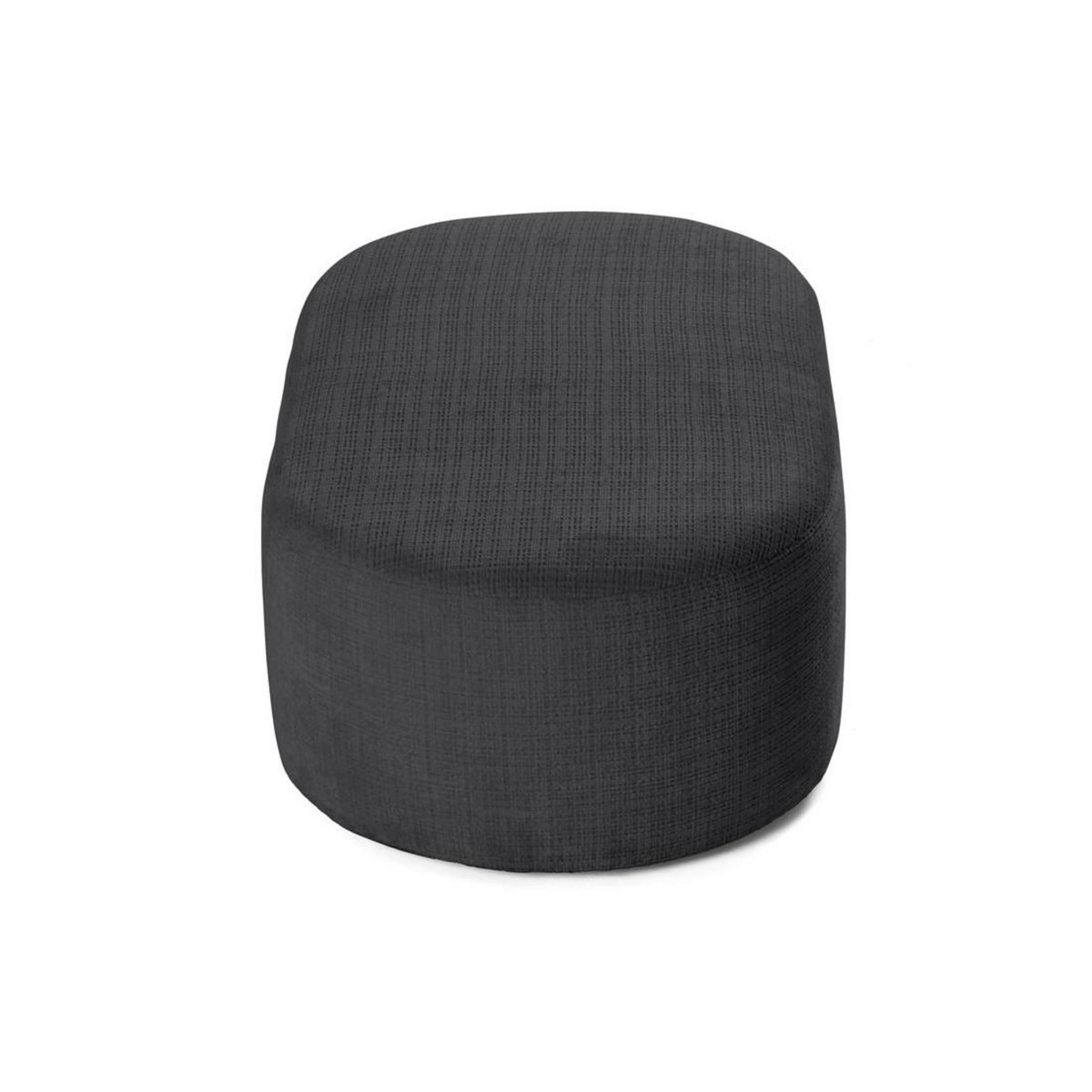 BEST MOBILIER Miro - pouf en velours texturé