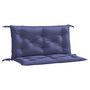 Voir la diapositive 2 : VIDAXL Coussins de banc de jardin lot de 2 bleu marine tissu oxford
