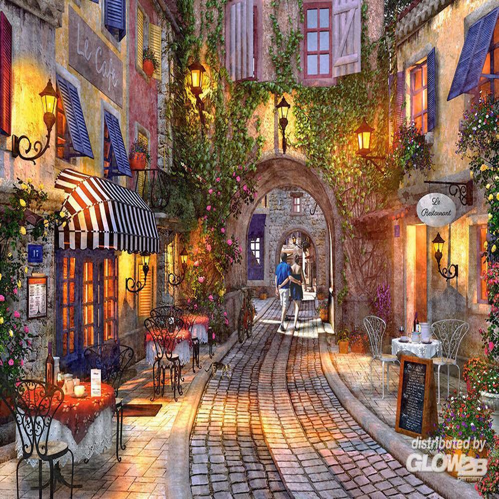 Voir la diapositive 4 : Castorland Puzzle 500 pièces : Ruelle française