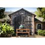 Voir la diapositive 5 : BIG GREEN EGG Table eucalyptus XLarge