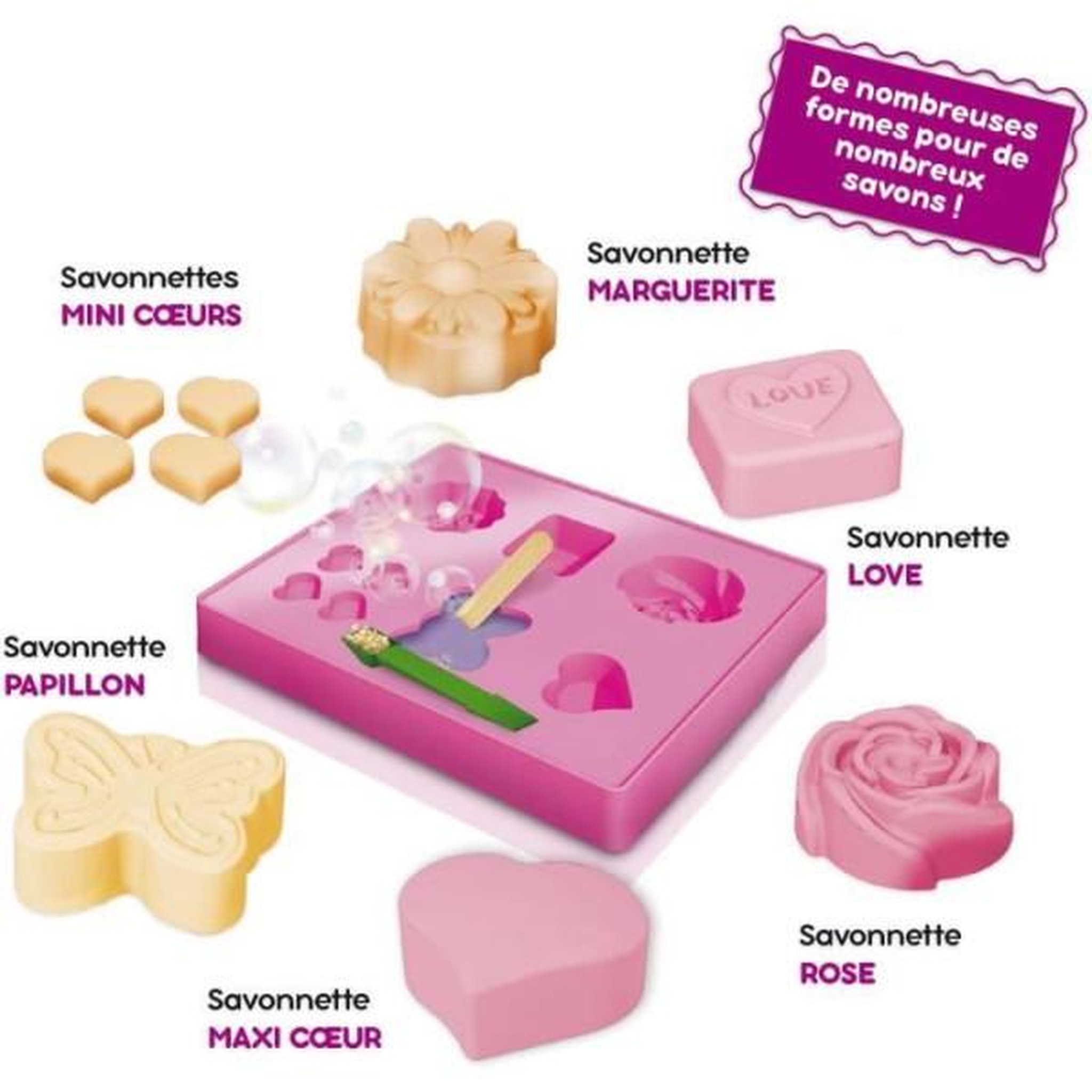 Voir la diapositive 3 : LISCIANI GIOCHI Kit de création de savons personnalisés - Génius Science - LISCIANI