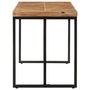 Voir la diapositive 3 : VIDAXL Table a manger 120x60x76 cm Bois massif d'acacia et de manguier