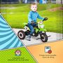 Voir la diapositive 5 : HOMCOM Tricycle enfants moto cross effets musicaux et lumineux coffre rangement