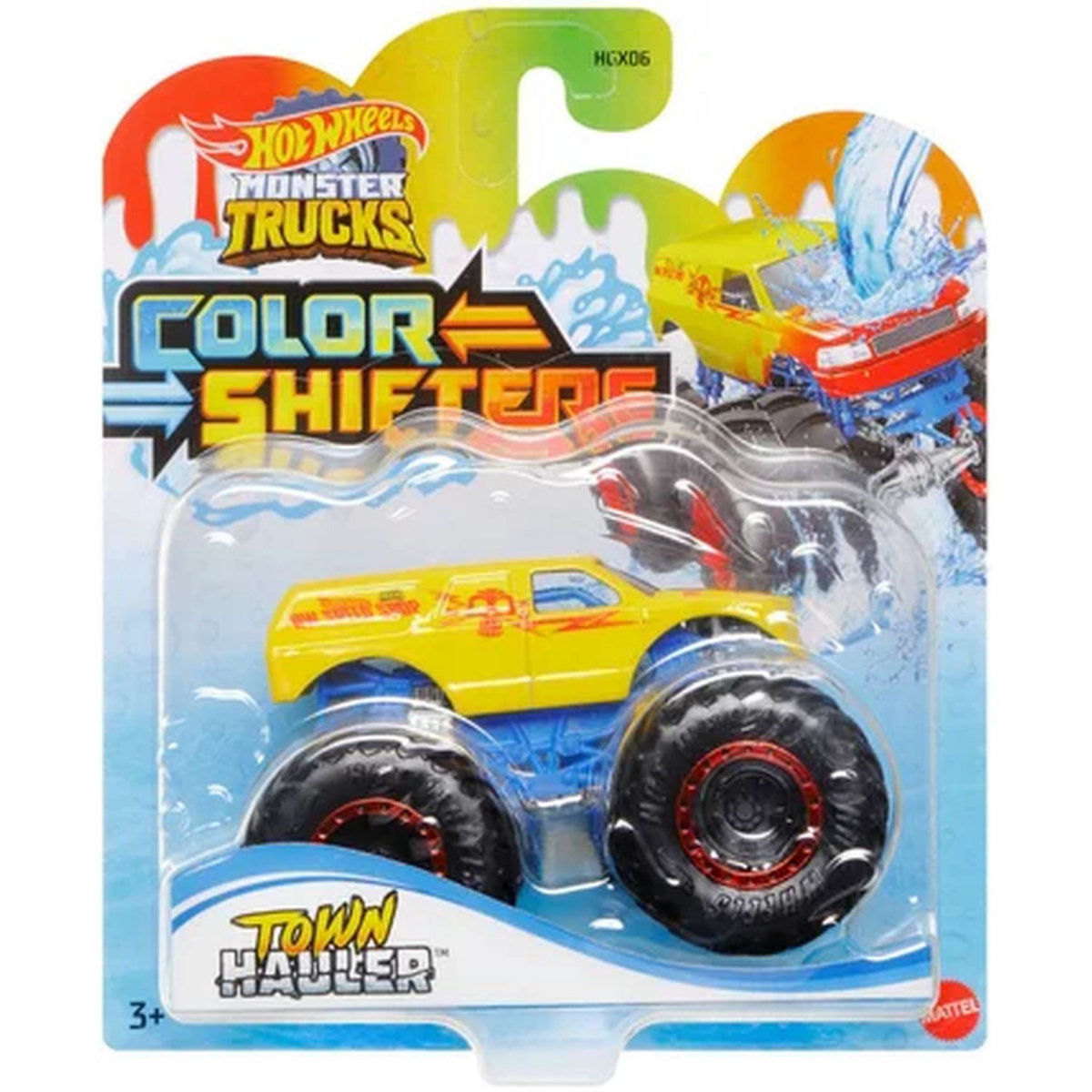 MATTEL Hot Wheels Monster Truck Colors Shifters 