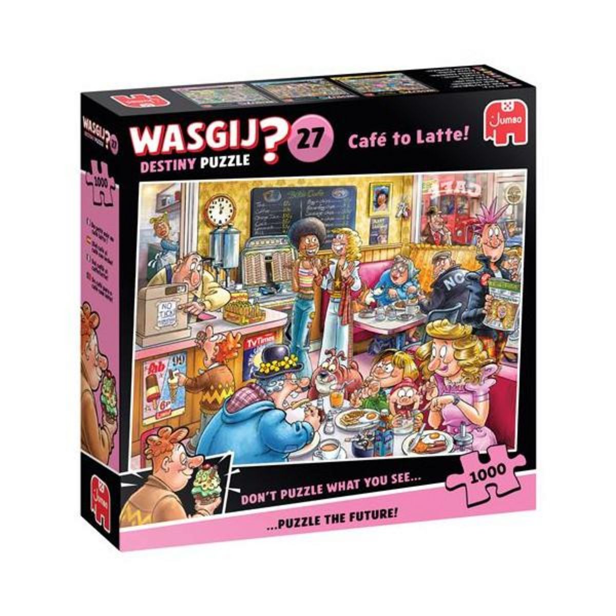 Jumbo Puzzle 1000 pièces Jumbo Wasgij Destiny 27 Le Café