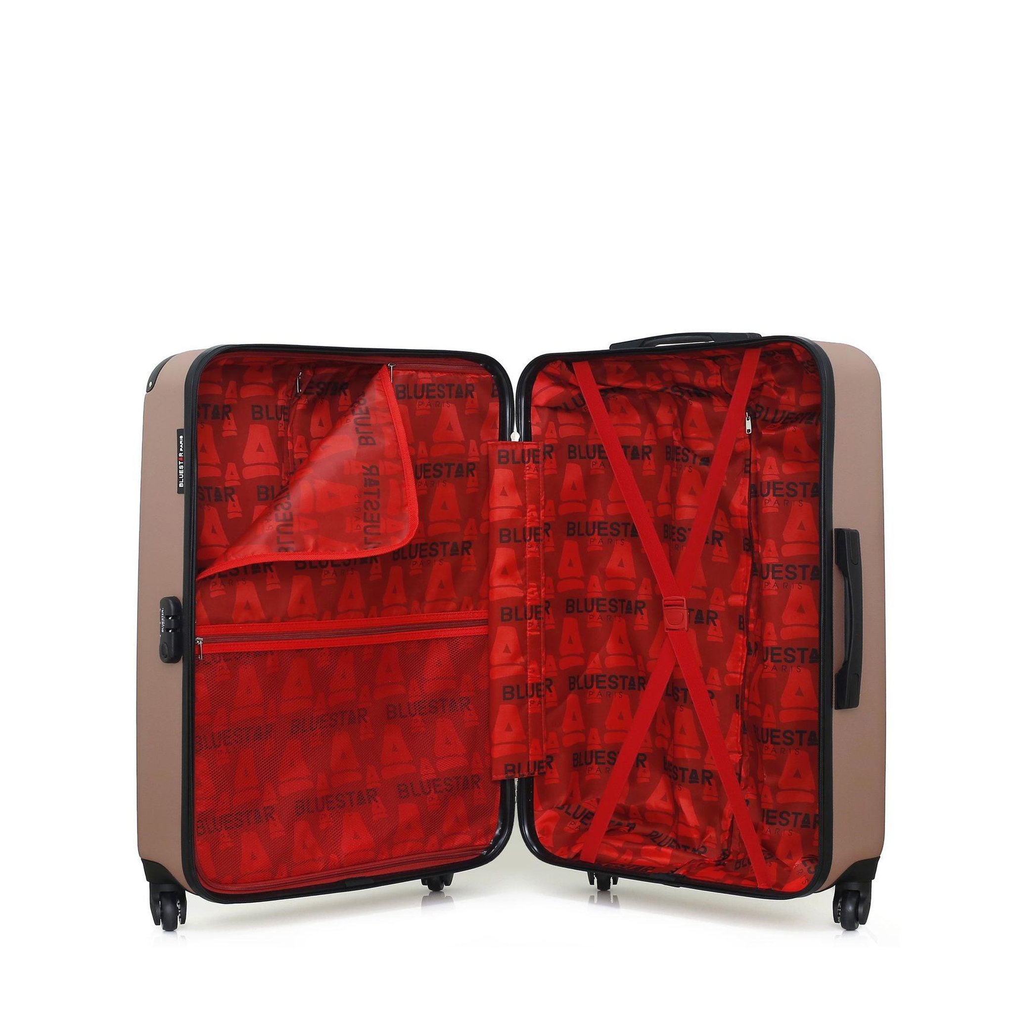 BLUESTAR Bluestar - set de 4 valises bucarest-m 75 cm 4 roues