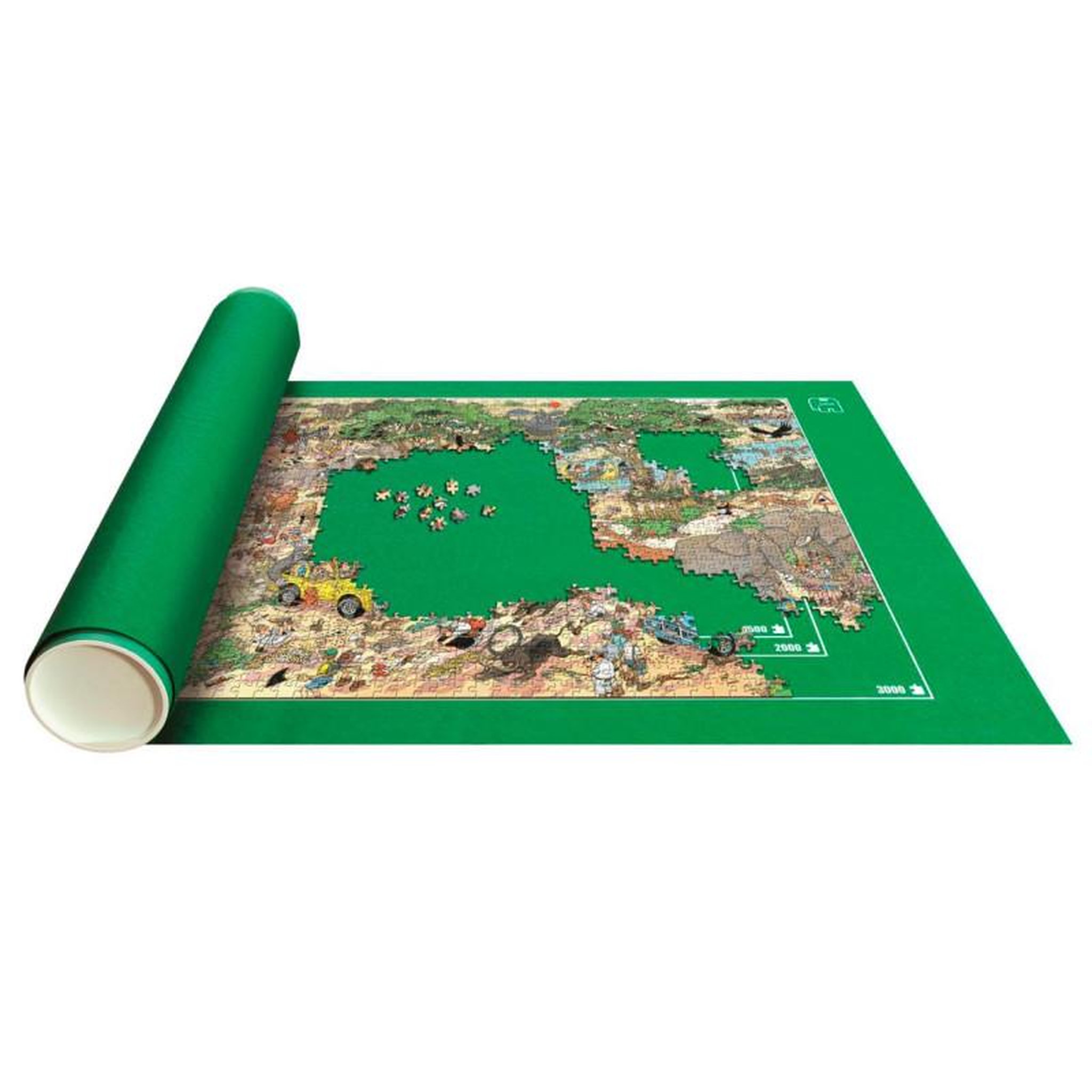 Voir la diapositive 2 : Jumbo Tapis pour puzzle 1500 à 3000 pièces Jumbo