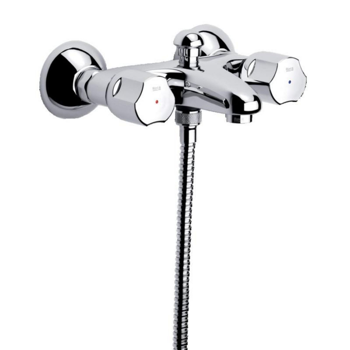 Roca Mélangeur bain douche NIAGARA N mural bicommande sans raccords ROCA A5A0269C00