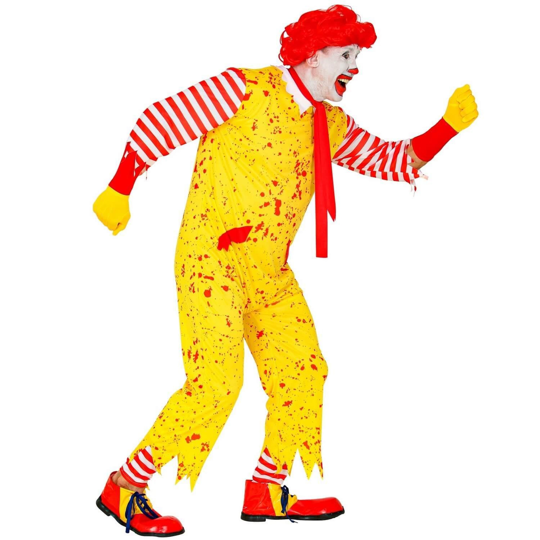 Voir la diapositive 4 : WIDMANN Déguisement clown McKiller - Adulte - L