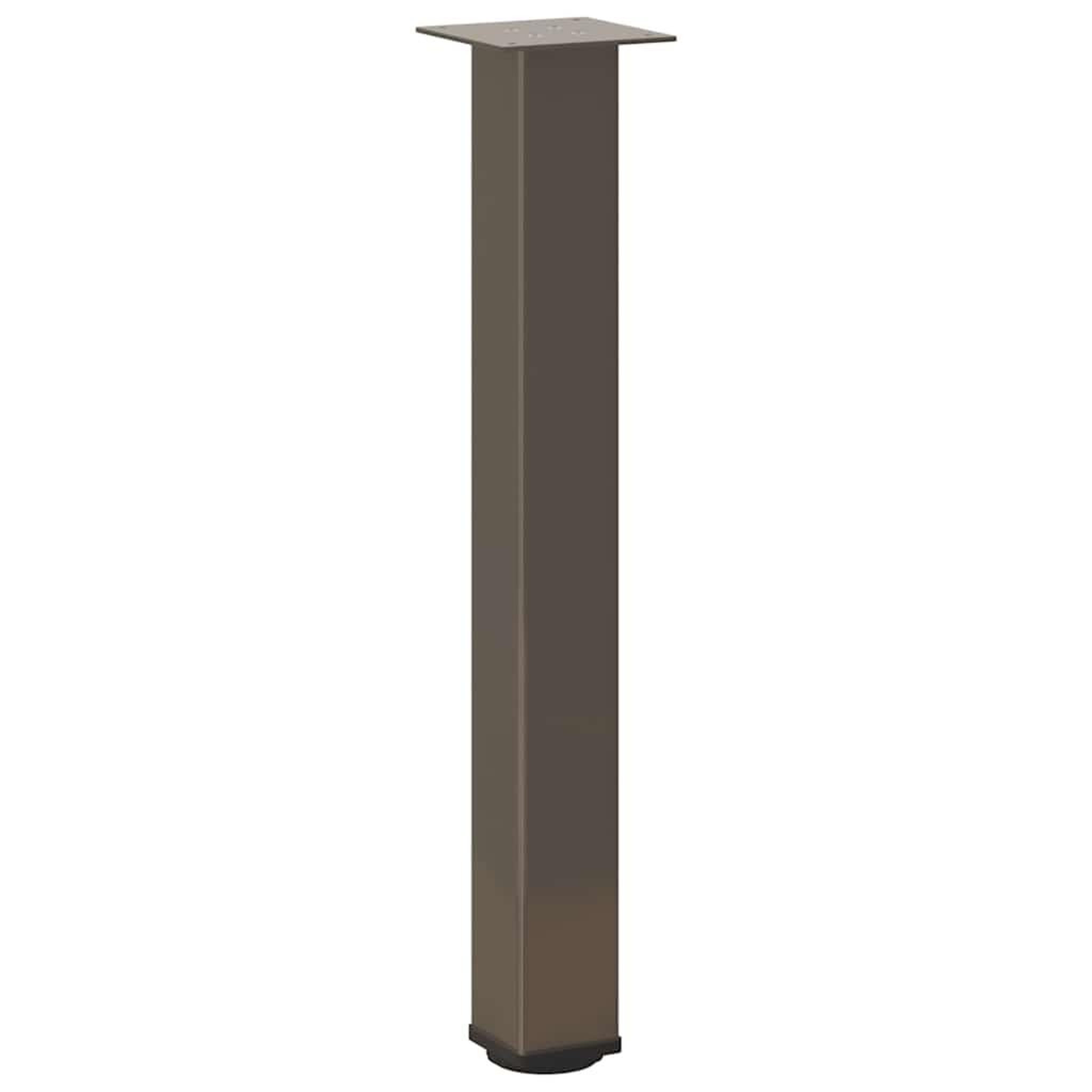 Voir la diapositive 4 : VIDAXL Pieds de table basse acier naturel 4 pcs 72-74 cm acier