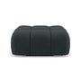 Voir la diapositive 2 : LISA DESIGN Ruby - pouf en velours texturé