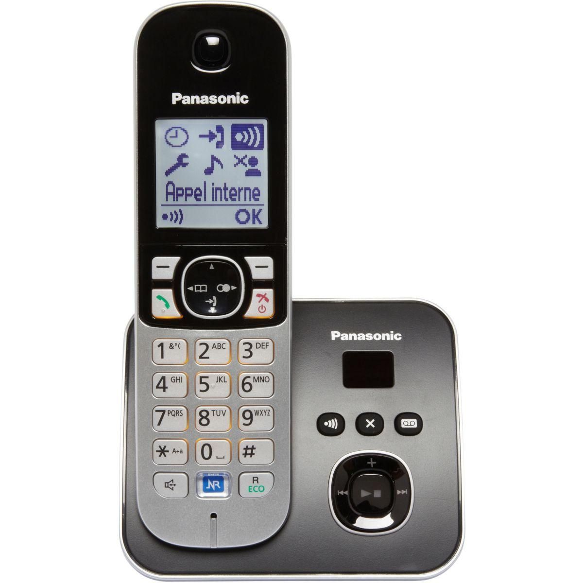PANASONIC Téléphone sans fil KT-TG6821