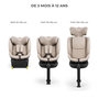 Voir la diapositive 3 : KINDERKRAFT Siège auto isofix enfant réglable