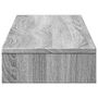 Voir la diapositive 5 : VIDAXL Support de moniteur sonoma gris 100x27x10 cm bois d ingénierie