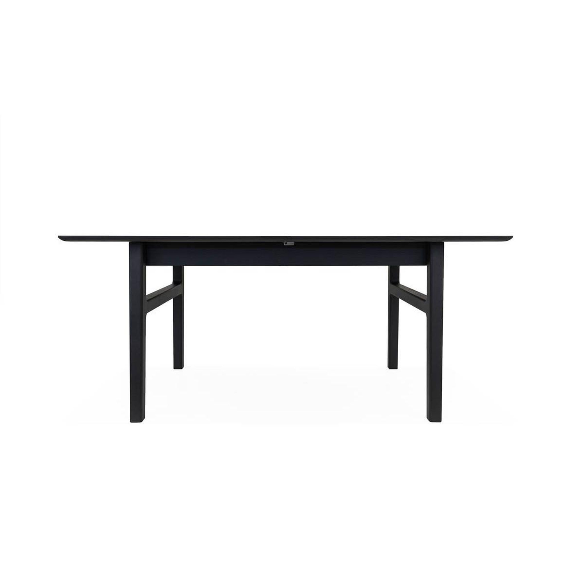 Voir la diapositive 2 : Paris Prix Table à manger extensible  butterfly  180-220cm noir