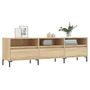Voir la diapositive 3 : VIDAXL Meuble TV chene sonoma 150x30x44,5 cm bois d'ingenierie