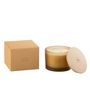 Voir la diapositive 2 : Paris Prix Bougie Parfumée  Accords Essentiels  10cm Santal Satiné