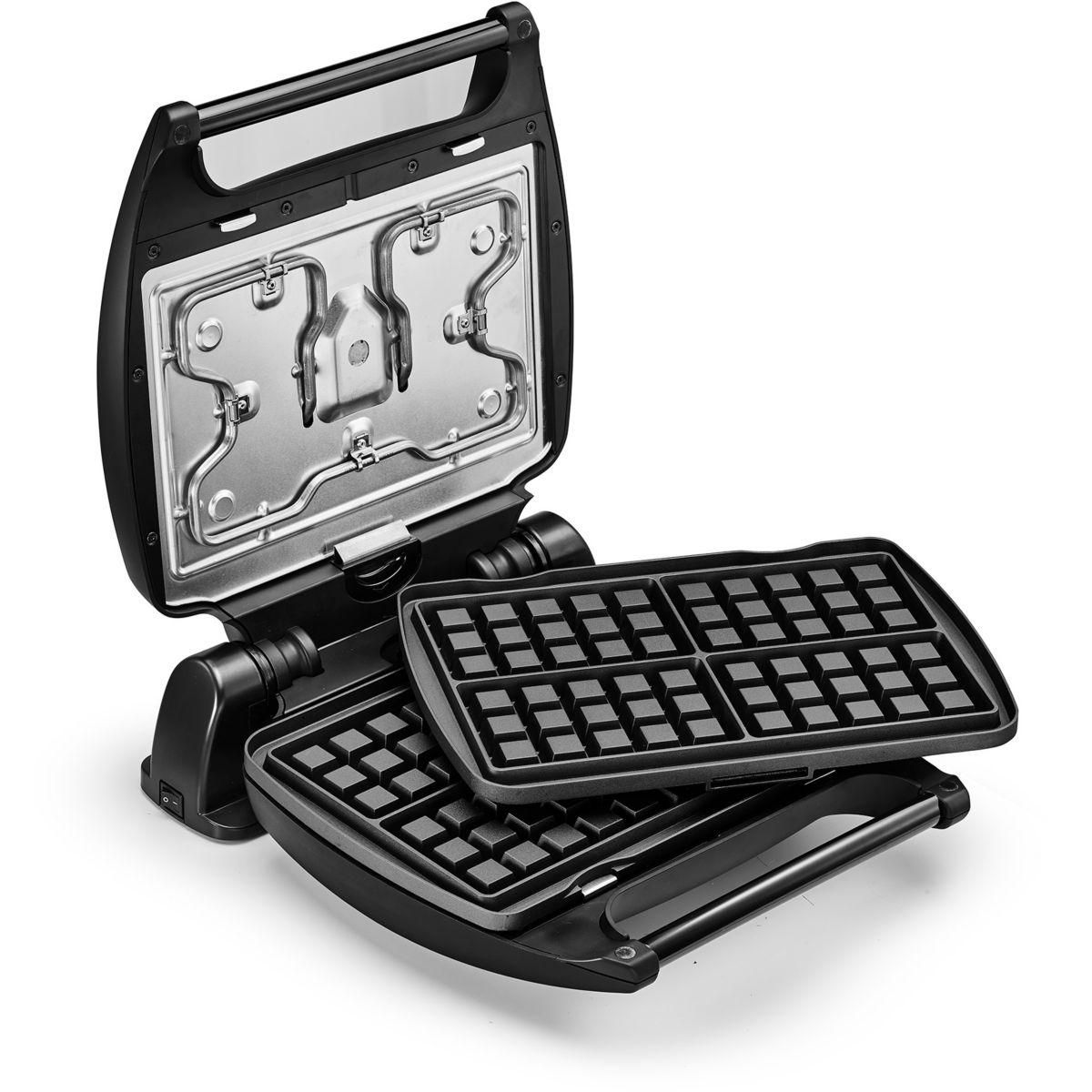 LAGRANGE Gaufrier, croque monsieur 4 Gaufres G+CM