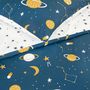 Voir la diapositive 3 : FUTURE HOME Parure de lit enfant astronaute réversible 140x200cm