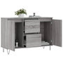 Voir la diapositive 4 : VIDAXL Buffet sonoma gris 104x35x70 cm bois d'ingenierie