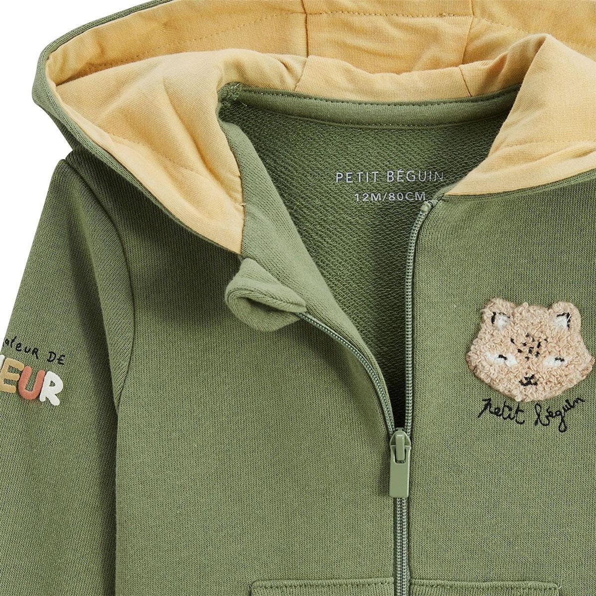 Petit Béguin Sweat à capuche enfant Gabin