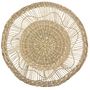 Voir la diapositive 3 : ATMOSPHERA Ensemble de 3 décorations murales en roseau - Beige